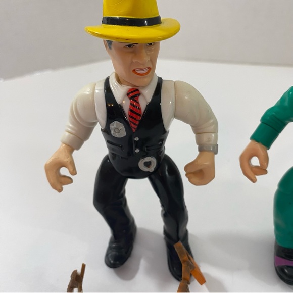 Dick Tracy action figures set of 4 -1990s playmates figures - Picture 4 of 14